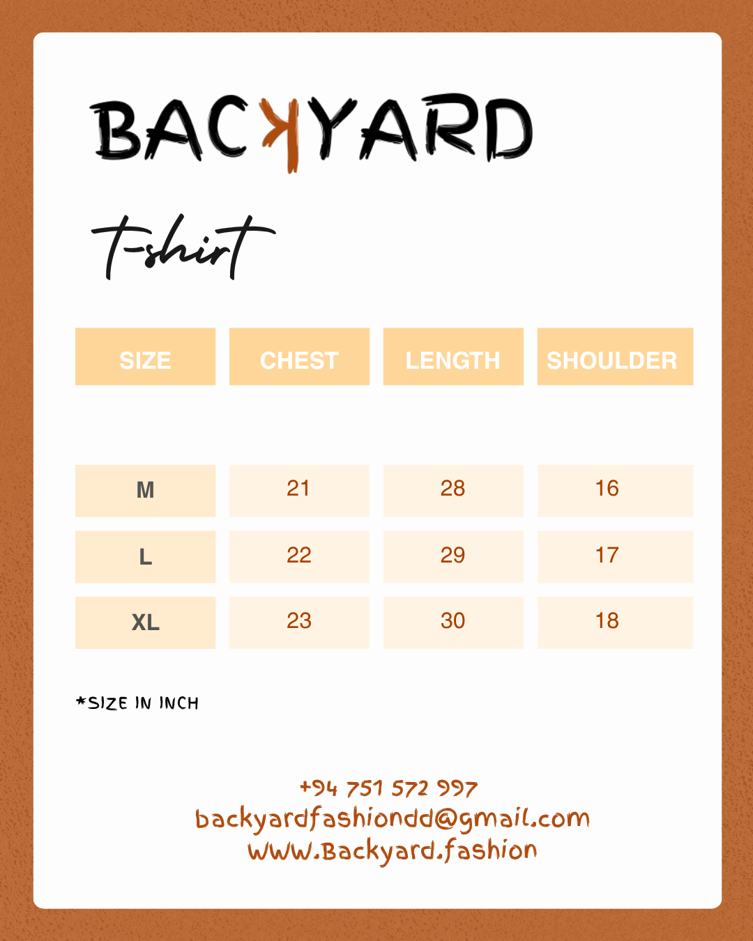 Short Sleeve T- shirt